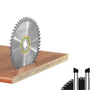 Hoja de sierra de diente fino Festool WOOD FINE CUT HW 160x2,2x20 W48