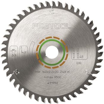 Hoja de sierra Festool HW 160x2,2x20 W48 WOOD FINE CUT