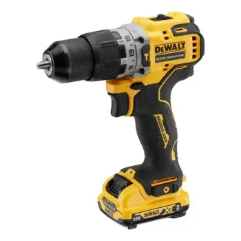 Taladro percutor XR 12V 57 Nm, 2 baterías 2 Ah