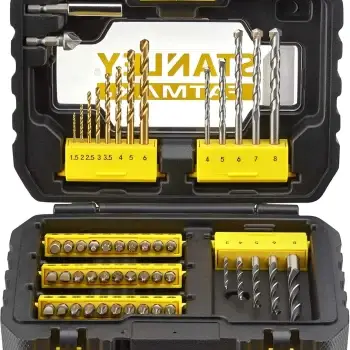 Juego mixto Stanley Fatmax para taladrar y atornillar - 50 piezas