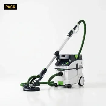 Sistema completo Festool PLANEX: lijadora de pared + aspirador CTL 36 AC-L HS